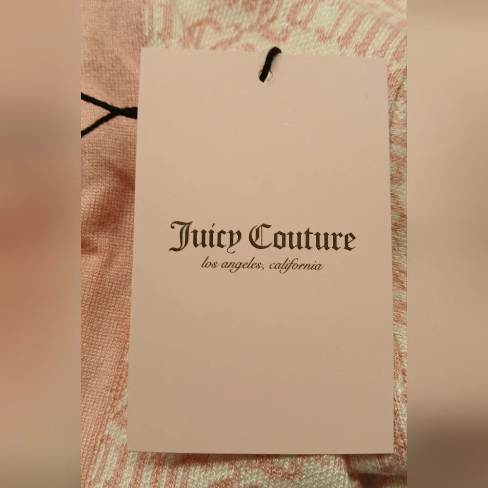 Juicy Couture 2‑Piece Logo Sweater Knit Jogger Set – XL – NWT